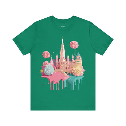 Natural Cotton Tee Shirt - Beautiful Places Collection - Vienna Printify