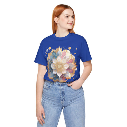 Natural Cotton Tee Shirt - Medallion Collection Printify