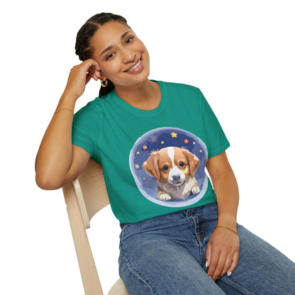 Unisex Gildan Softstyle 64000 Dog Shirt Tee Ring Spun Cotton