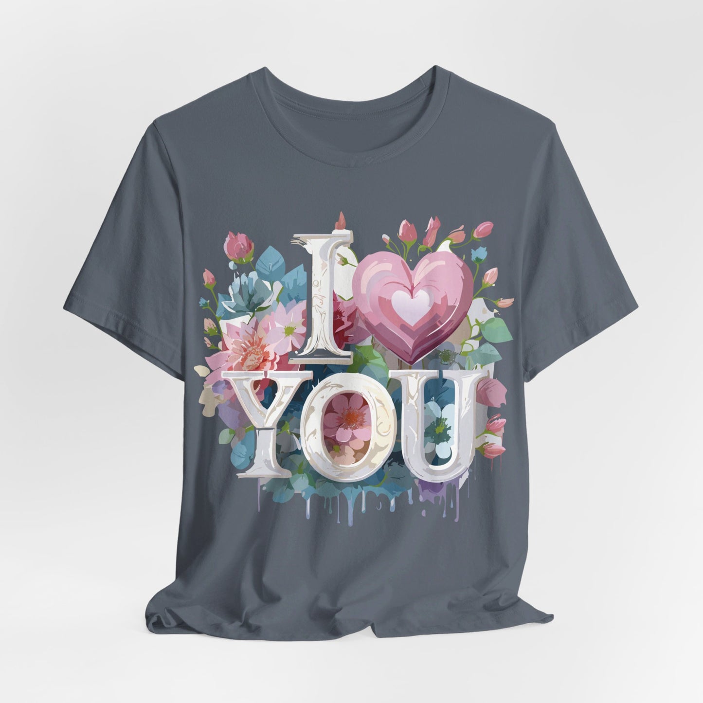 T-shirt en coton naturel - Collection Love Story