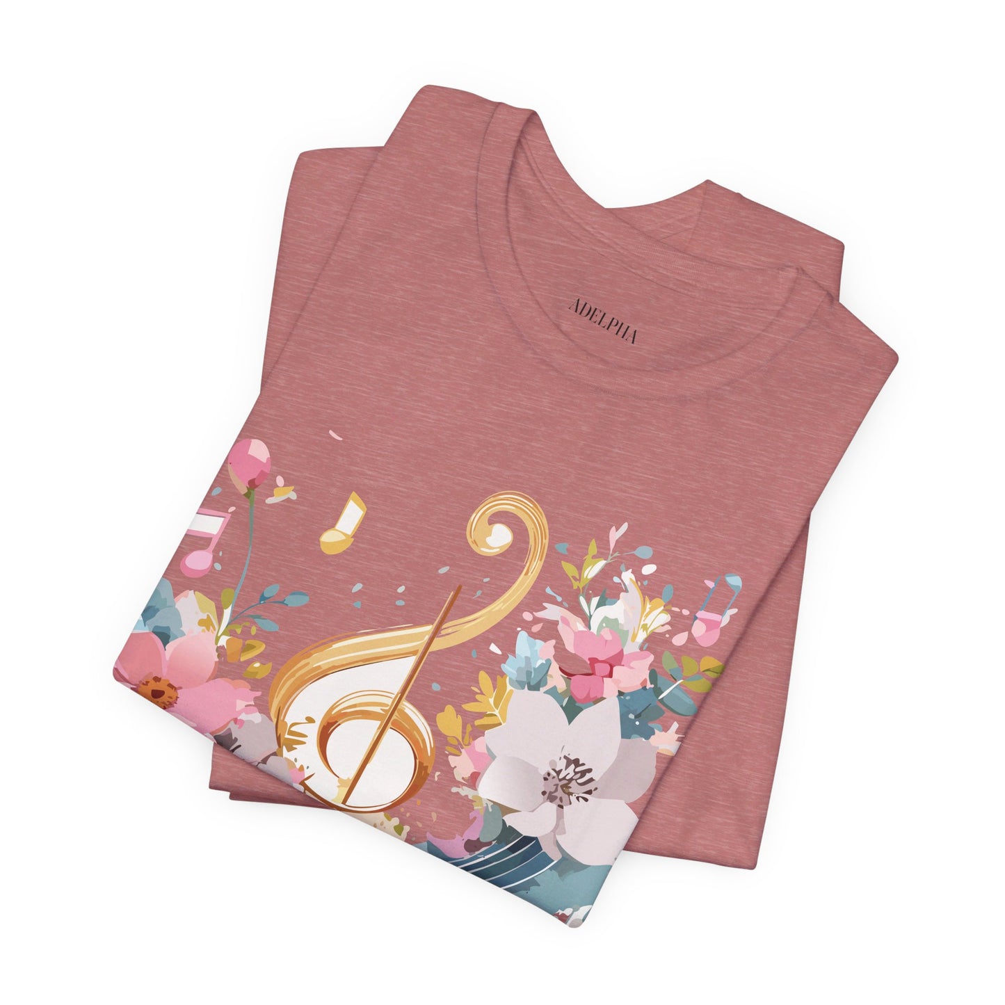 T-shirt en coton naturel - Collection Musique