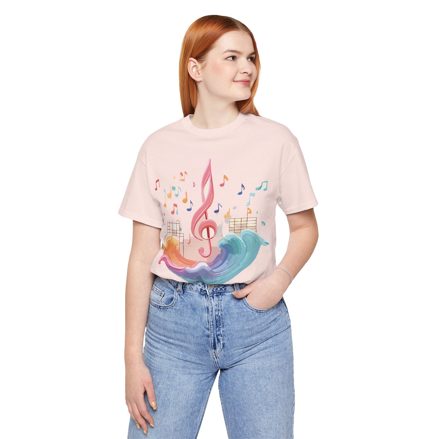 T-shirt en coton naturel - Collection Musique