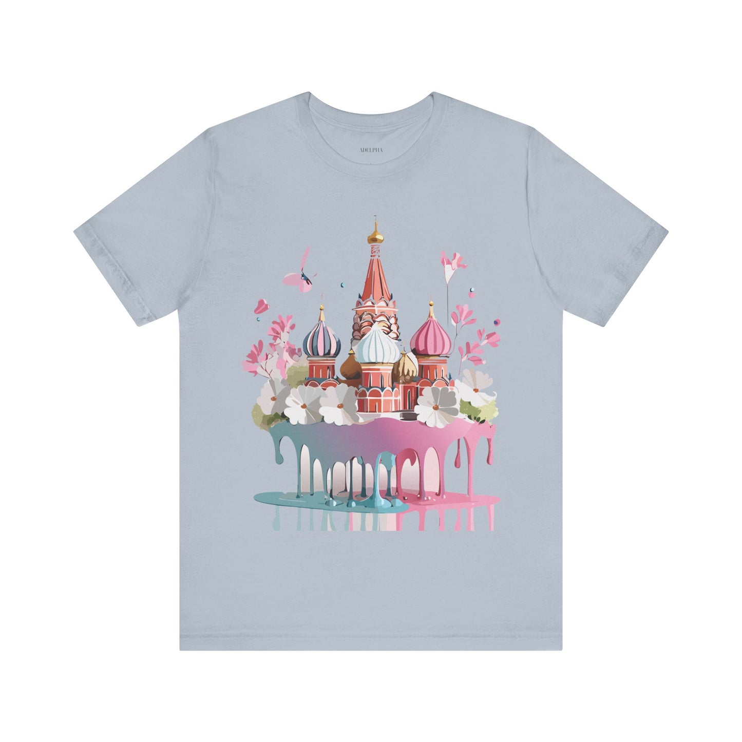 Natural Cotton Tee Shirt - Beautiful Places Collection - Moscow