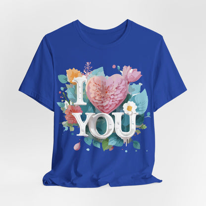 Natural Cotton Tee Shirt - Love Story Collection Printify