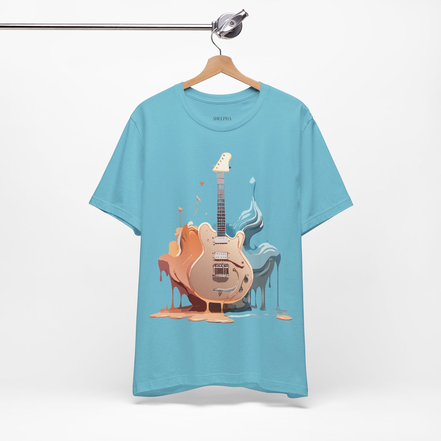 T-Shirt aus natürlicher Baumwolle – Musikkollektion