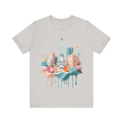 Tourist Shirt, Shirt with Paris - ADELPHA
