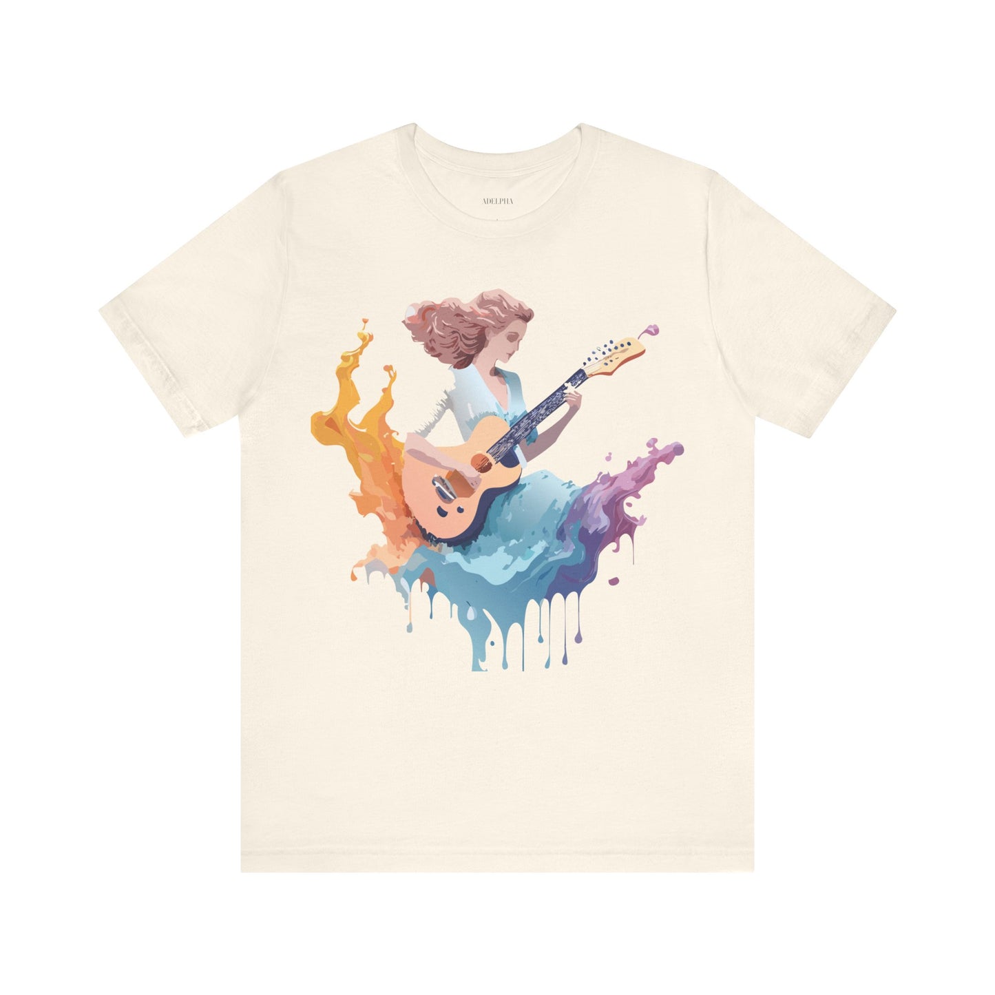 T-shirt en coton naturel - Collection Musique