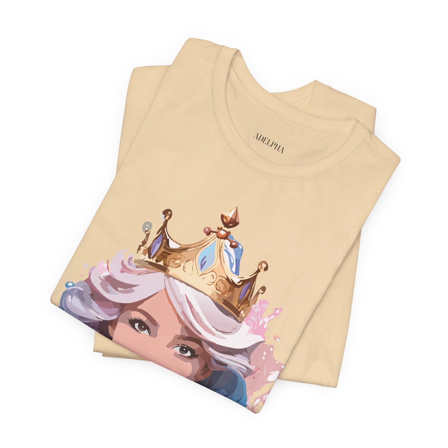 T-shirt en coton naturel - Collection Queen