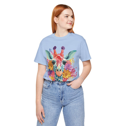 Shirt with Animals | Giraffe Printify