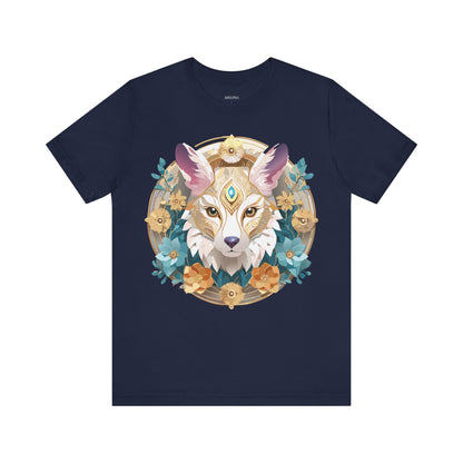Natural Cotton Tee Shirt - Medallion Collection Printify