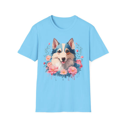 Dog Shirt Unisex Animal Tee Softstyle Cotton Lightweight Breathable