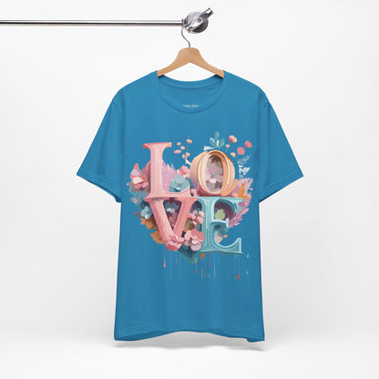 Natural Cotton Tee Shirt - Love Story Collection Printify