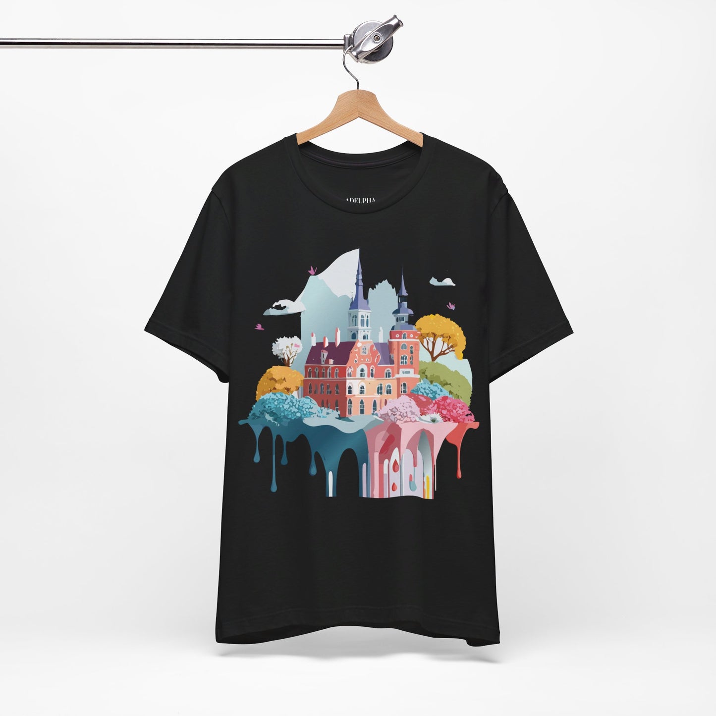 Natural Cotton Tee Shirt - Beautiful Places Collection - Warnemünde and Rostock - Germany