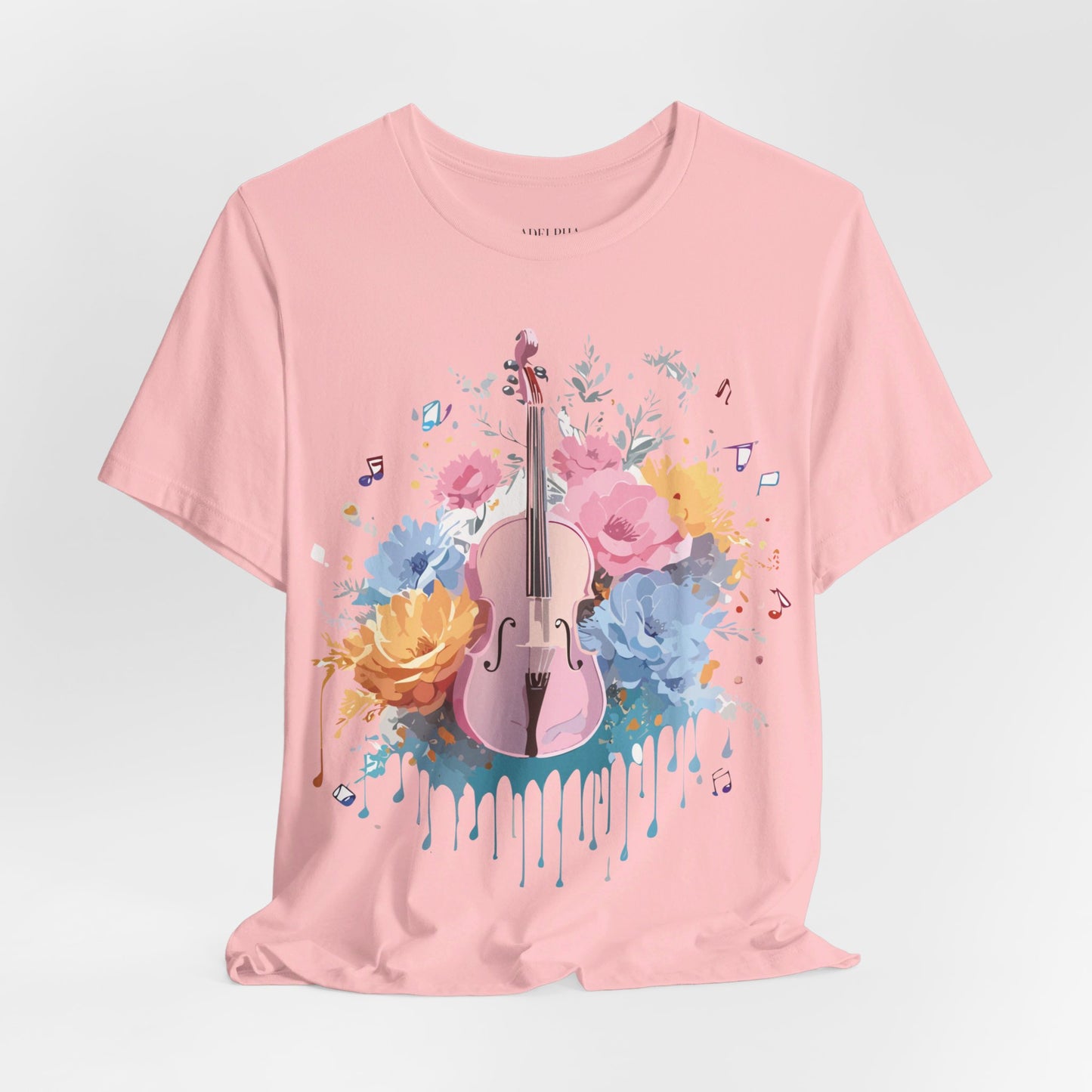 Natural Cotton Tee Shirt - Music collection