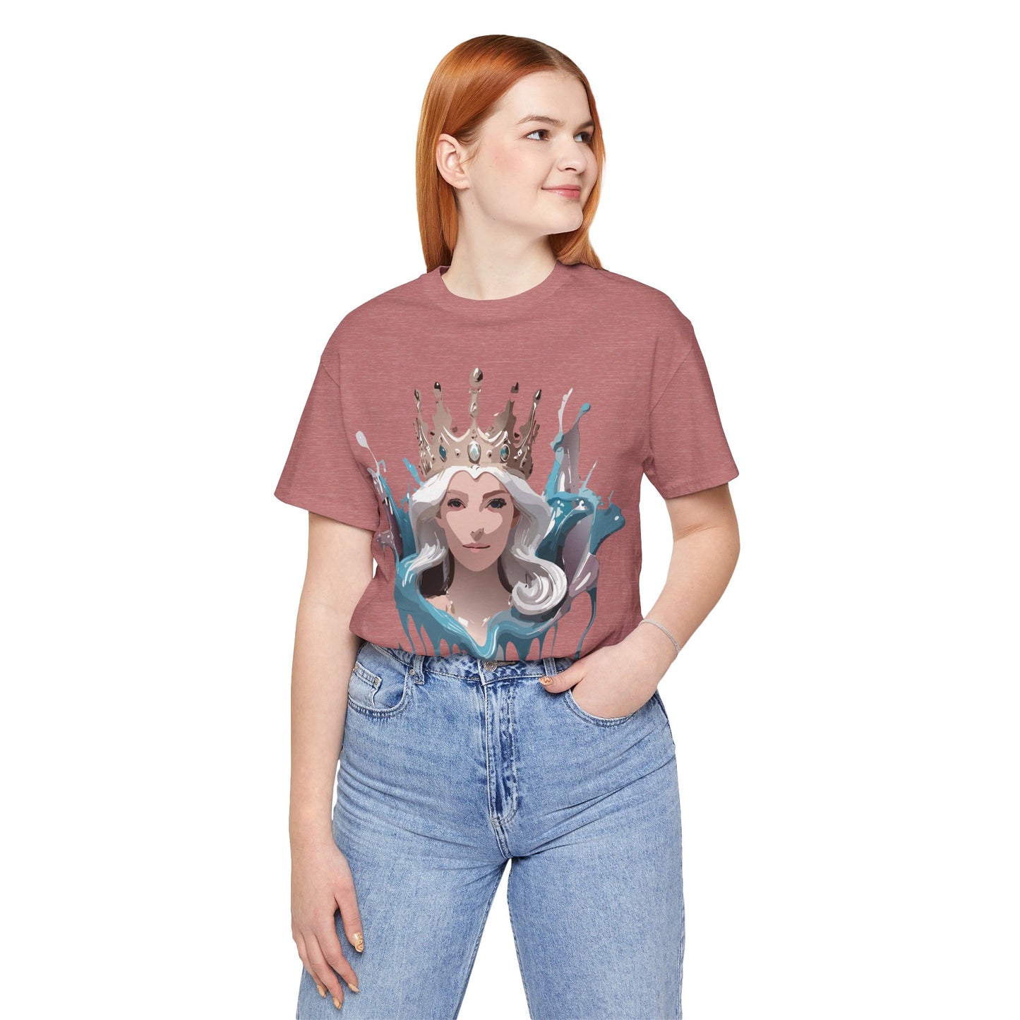 Natural Cotton Tee Shirt - Queen Collection