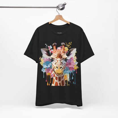 Shirt with Animals | Giraffe Printify