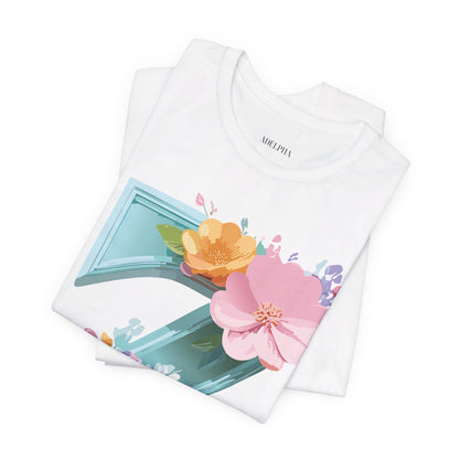 Natural Cotton Tee Shirt - Letters Collection - Z Printify
