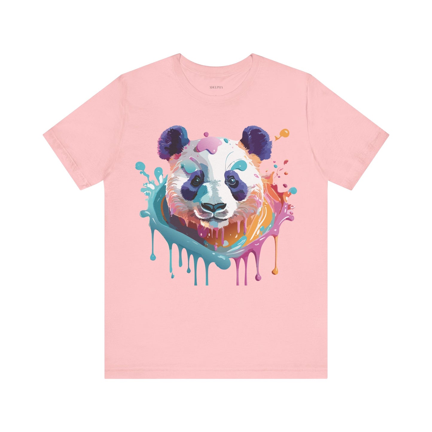 T-shirt en coton naturel avec panda