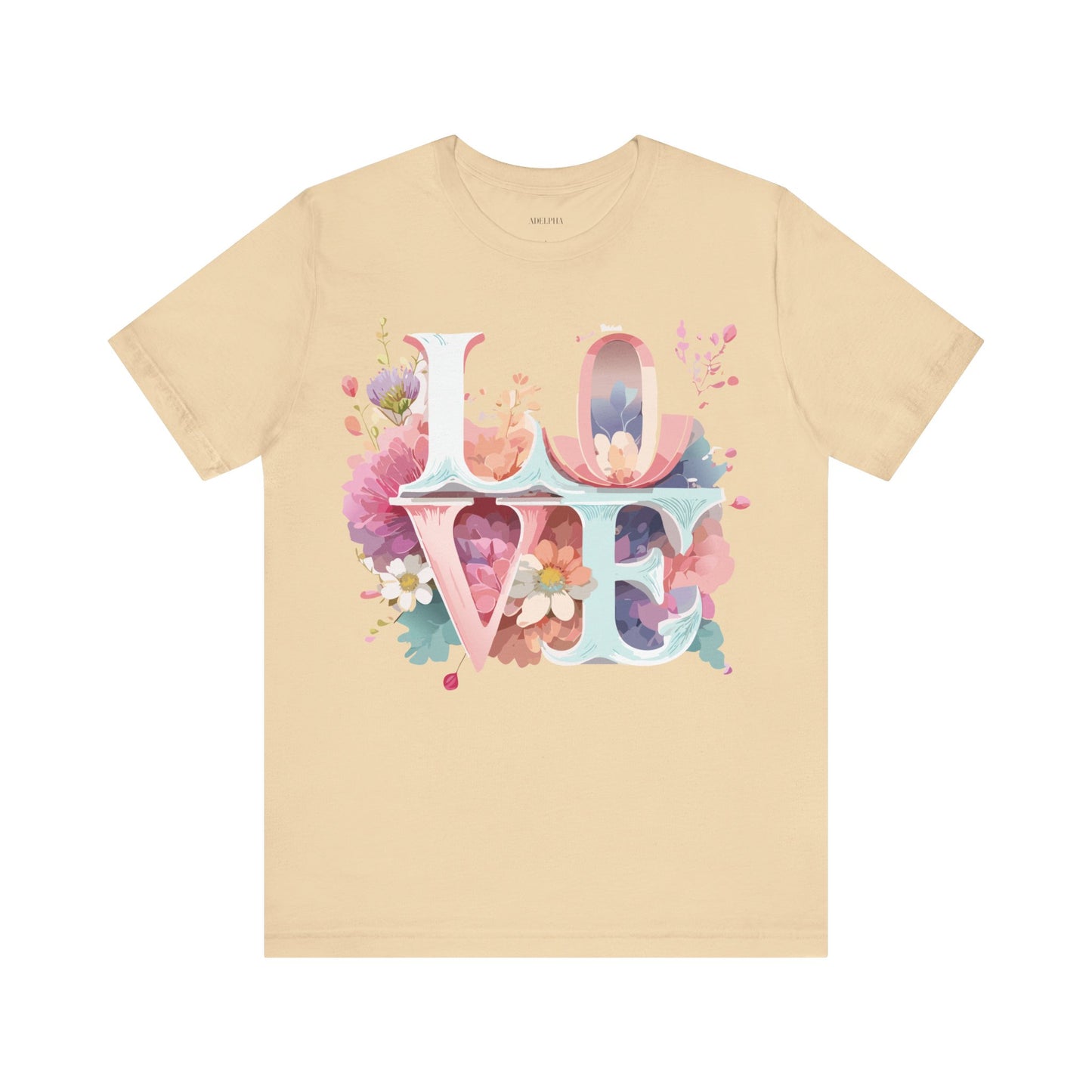 T-shirt en coton naturel - Collection Love story