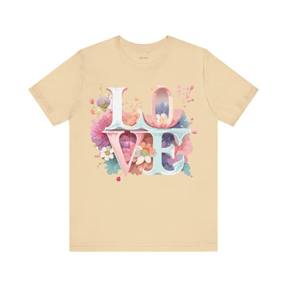 Natural Cotton Tee Shirt - Love story Collection Printify