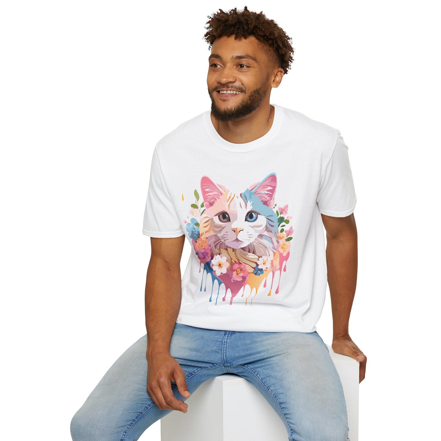 Cat Shirt, Shirt with Cat, Cats Tee, Kitten Tee