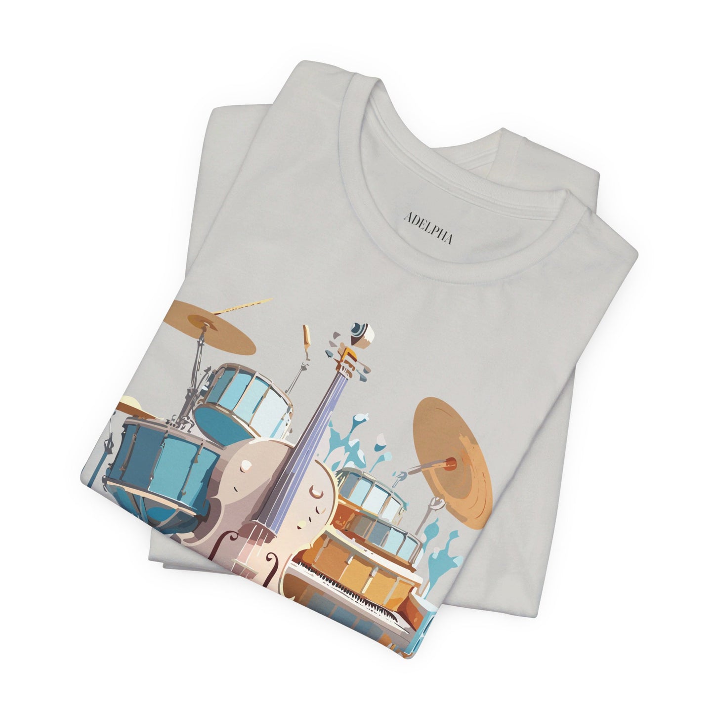 Natural Cotton Tee Shirt - Music collection