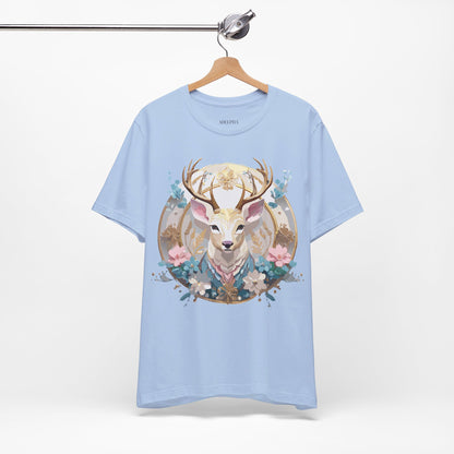 Natural Cotton Tee Shirt - Medallion Collection Printify