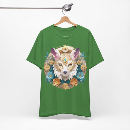 Natural Cotton Tee Shirt - Medallion Collection Printify