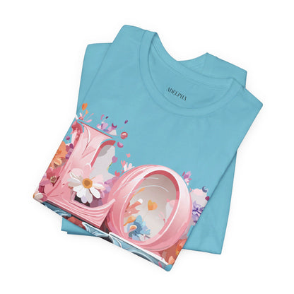 Natural Cotton Tee Shirt - Love story Collection Printify