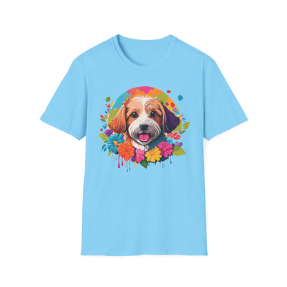 Unisex Dog Shirt Softstyle Cotton Tee Gildan 64000 Animal Tee