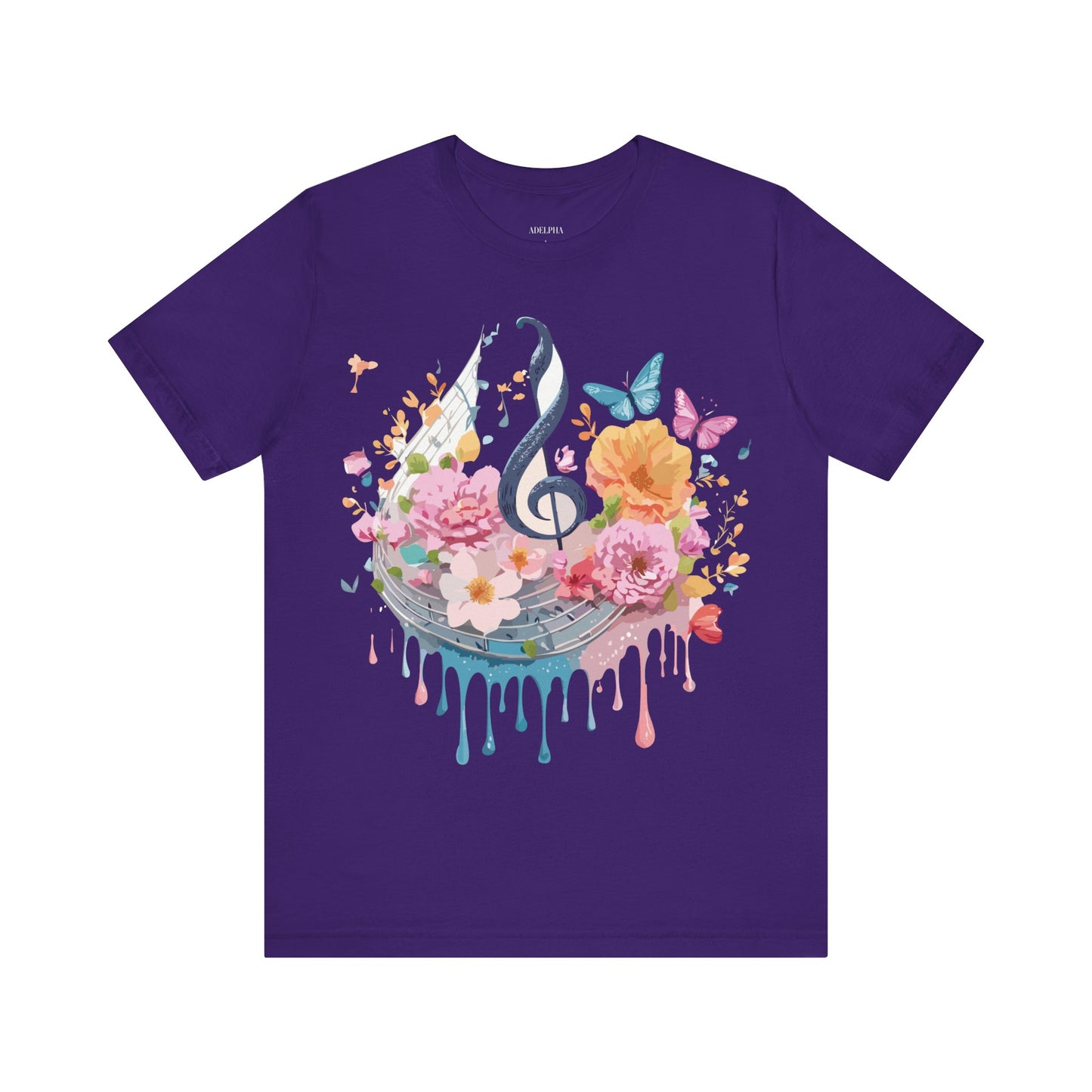 T-shirt en coton naturel - Collection Musique