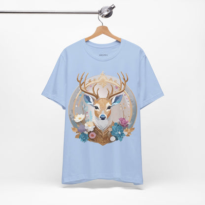 Natural Cotton Tee Shirt - Medallion Collection Printify