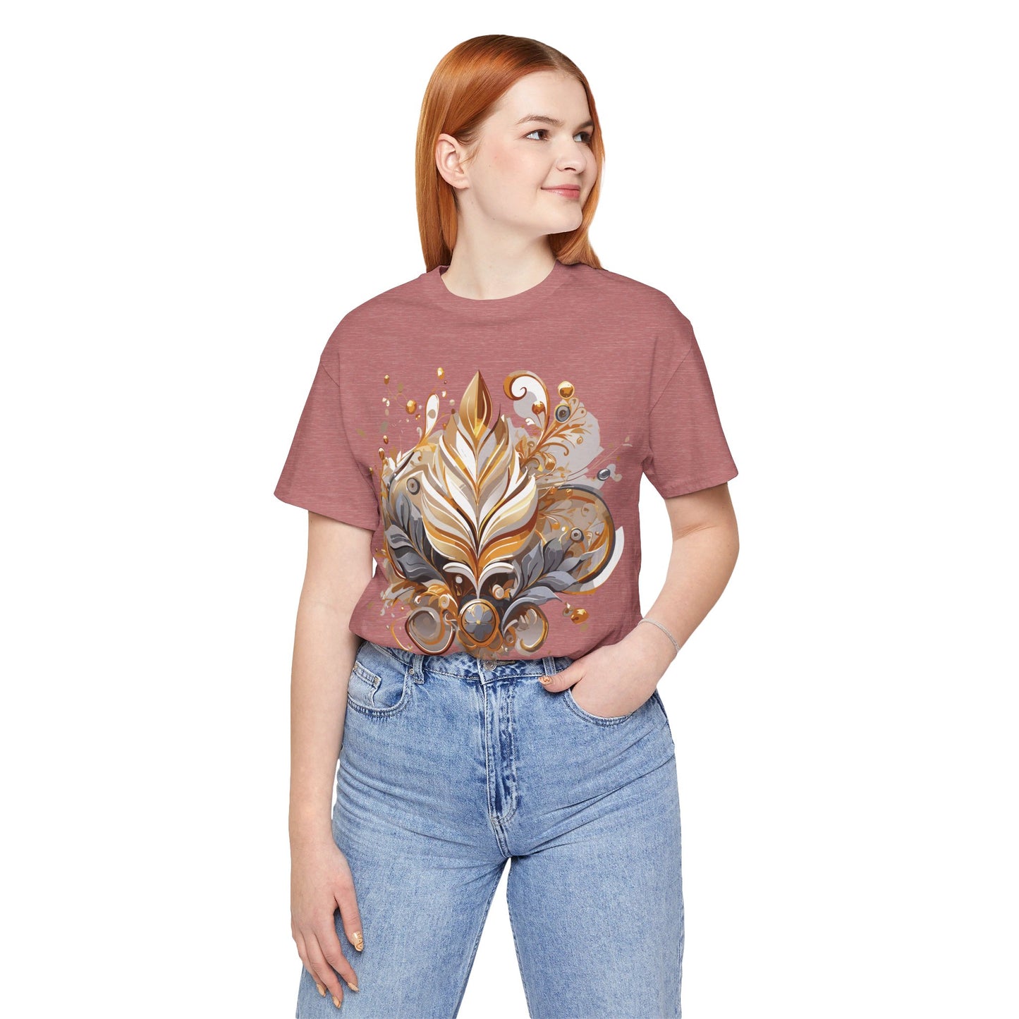 T-Shirt aus natürlicher Baumwolle – Queen Collection