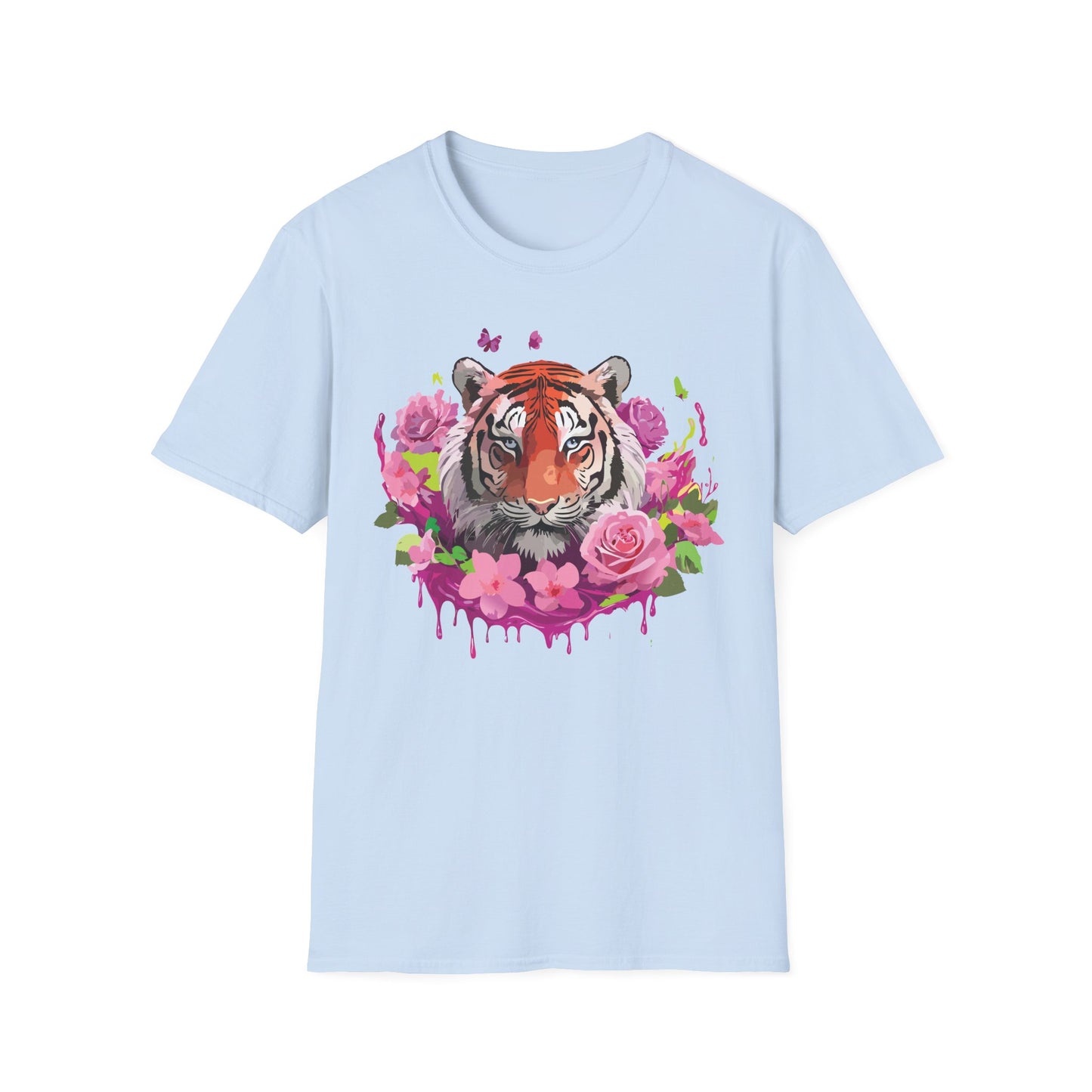 Tiger Shirt, Shirt with Tiger, Animal Tee, Shirt with Animals