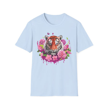 Tiger Shirt Unisex Tee Gildan Softstyle 64000 Ring Spun Cotton