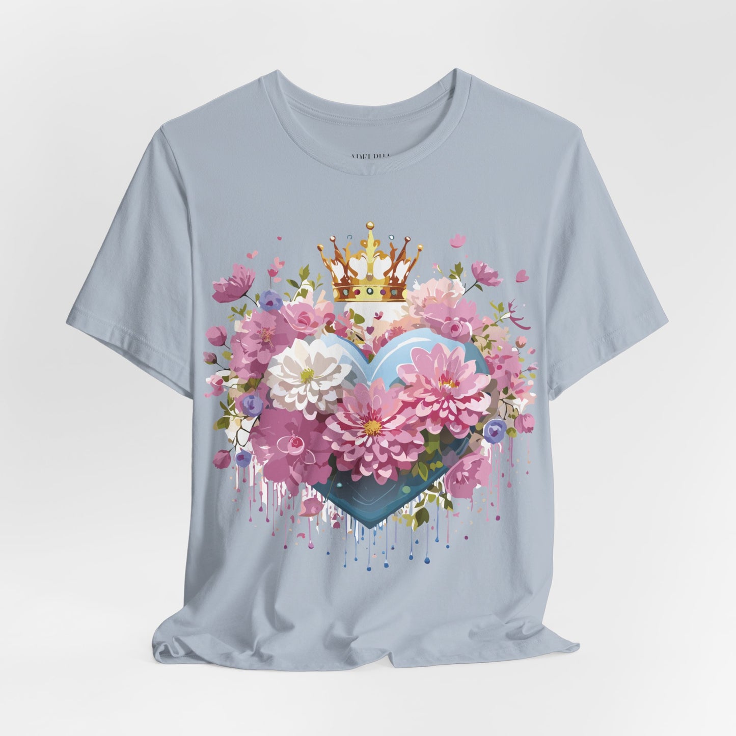 Natural Cotton Tee Shirt - Love story Collection