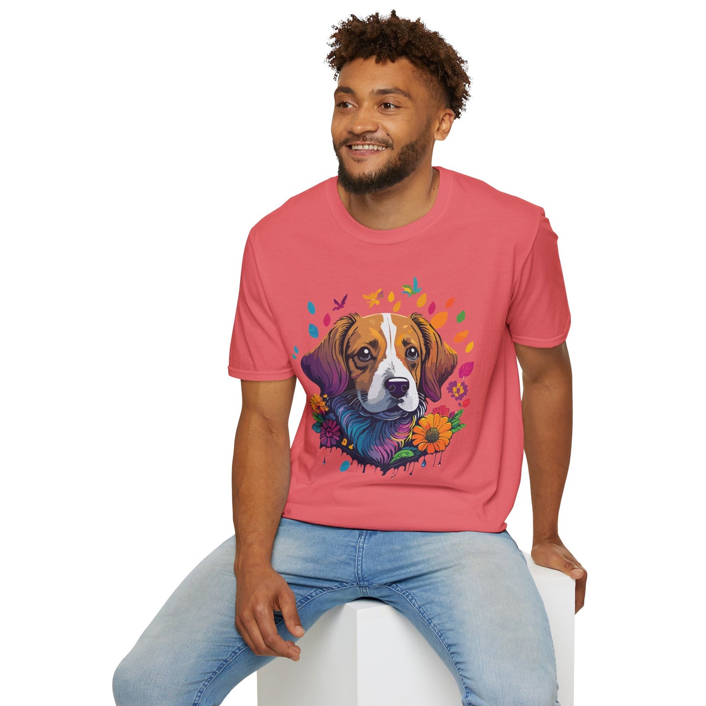 Dog Shirt, Shirt with Dog, Animal Tee, Shirt with Animals