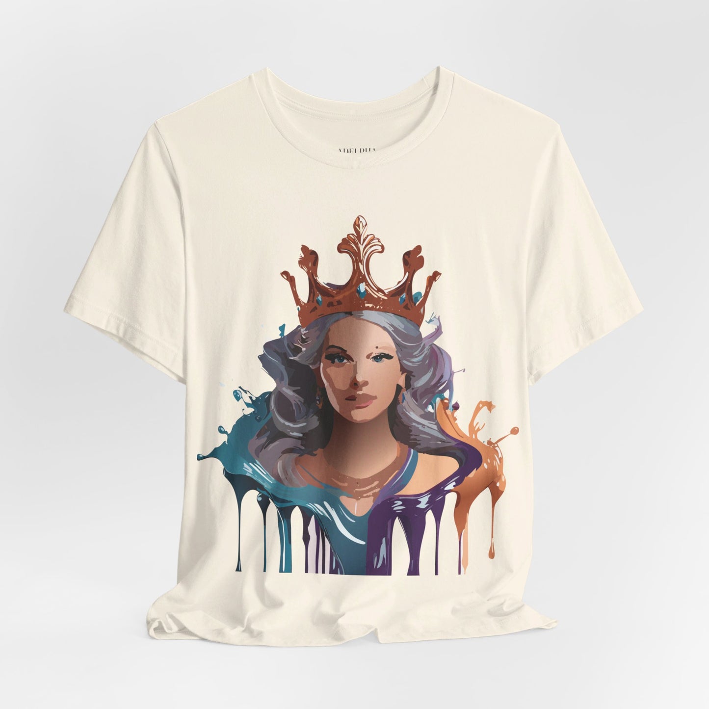 Natural Cotton Tee Shirt - Queen Collection