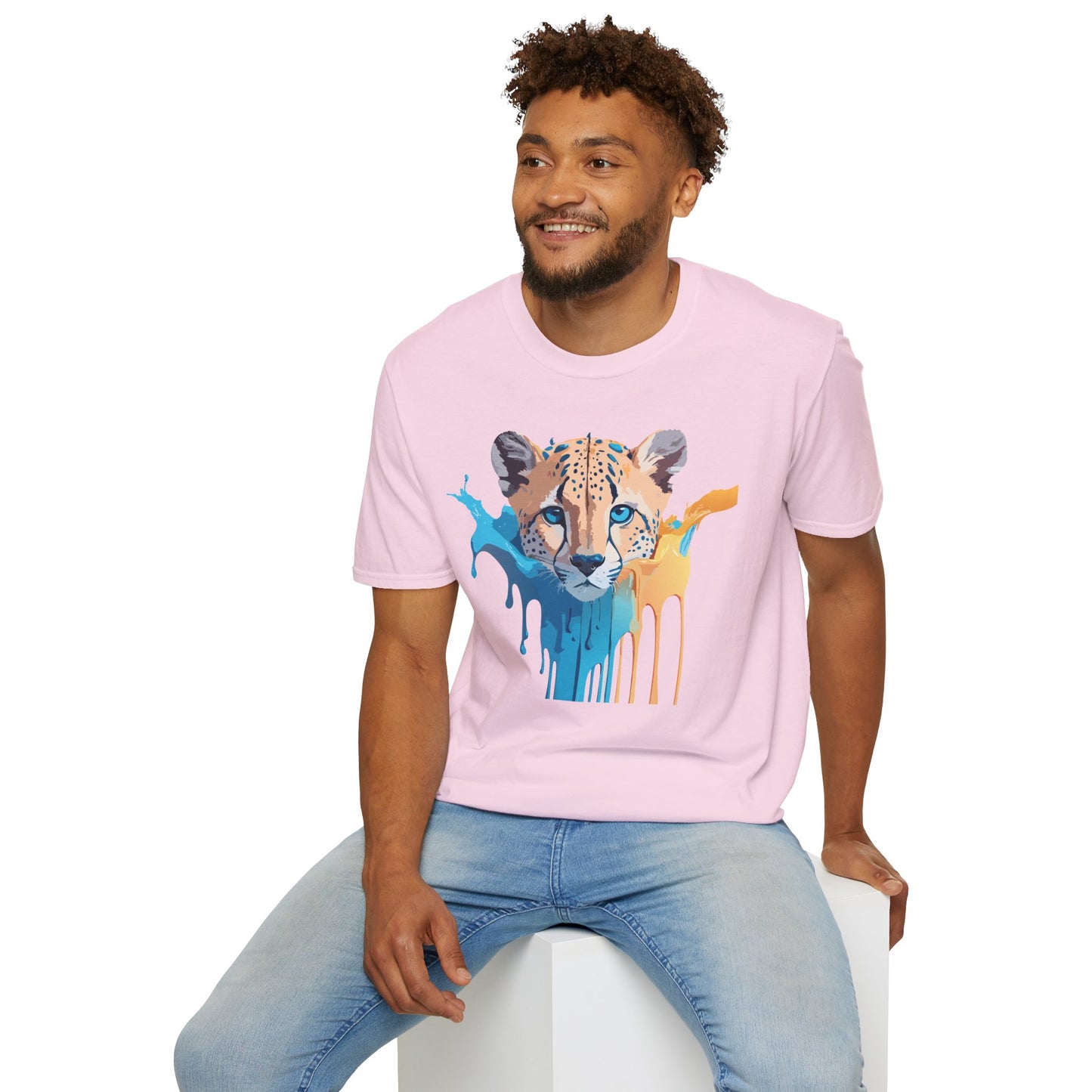 Cheetah Shirt, Shirt with Cheetah, Cheetah Tee, Shirt with Animals