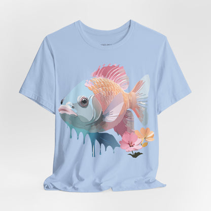 Shirt with Animals | Fish Printify