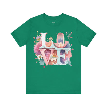 Natural Cotton Tee Shirt - Love Story Collection Printify