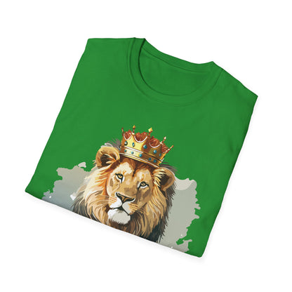 Lion Shirt Unisex Animal Tee Gildan Softstyle 64000 Comfort Fit