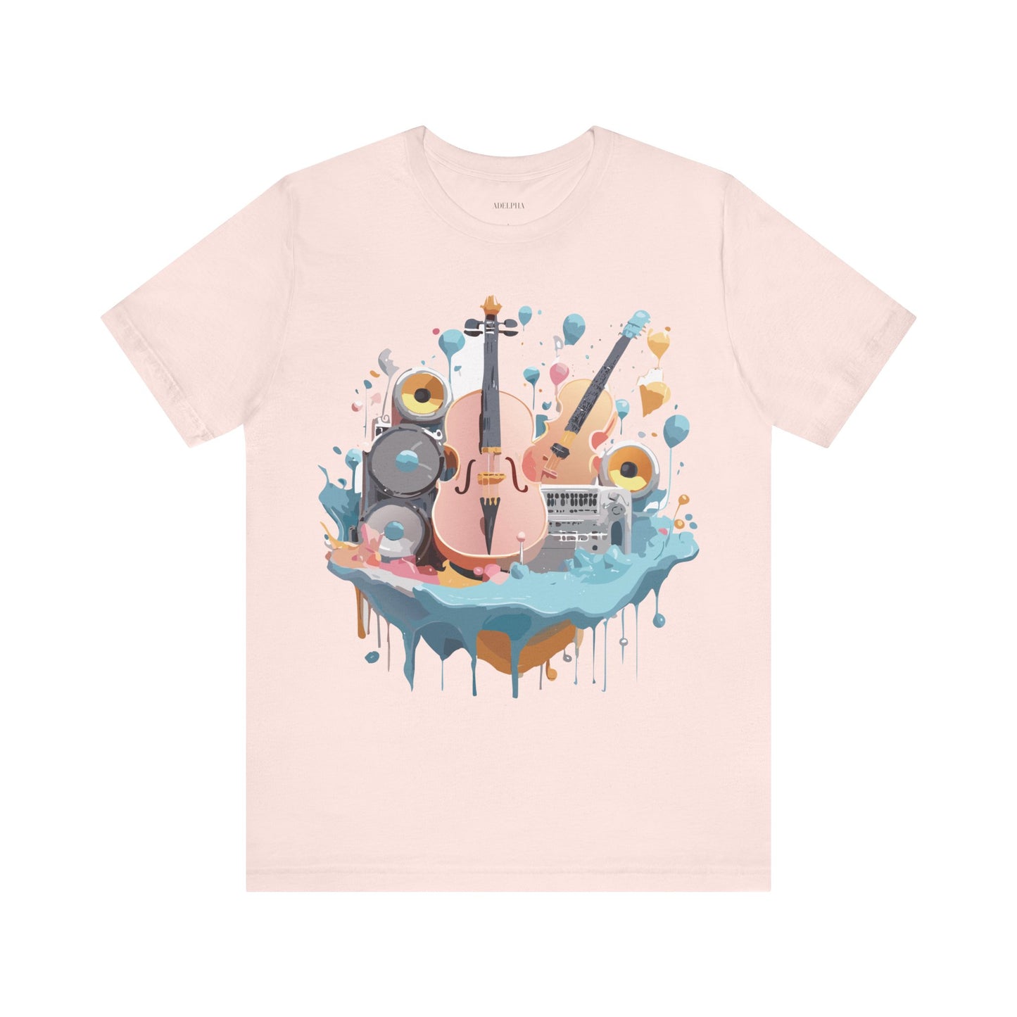 T-shirt en coton naturel - Collection Musique