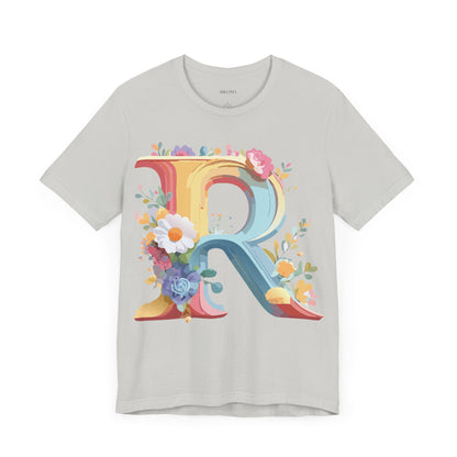 Letter Shirt, Letter R Shirt - ADELPHA