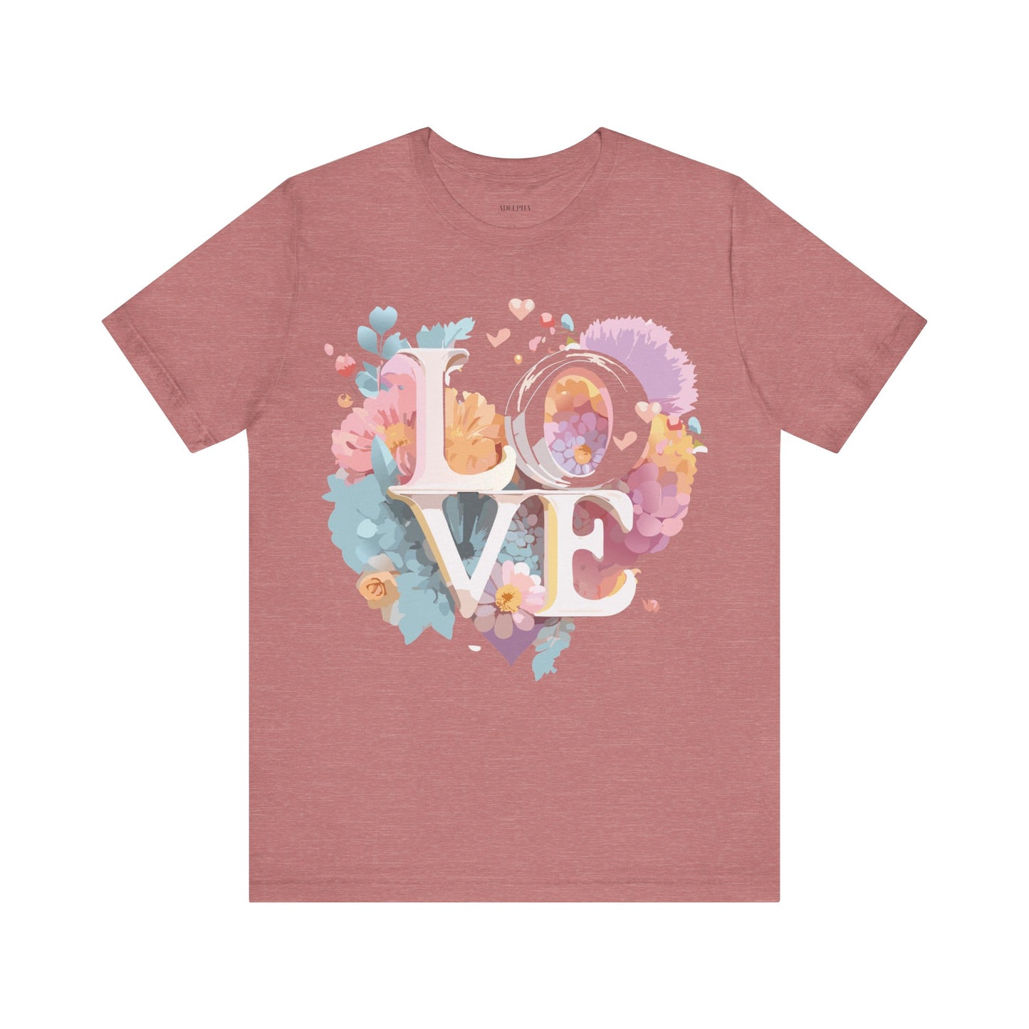 T-shirt en coton naturel - Collection Love story