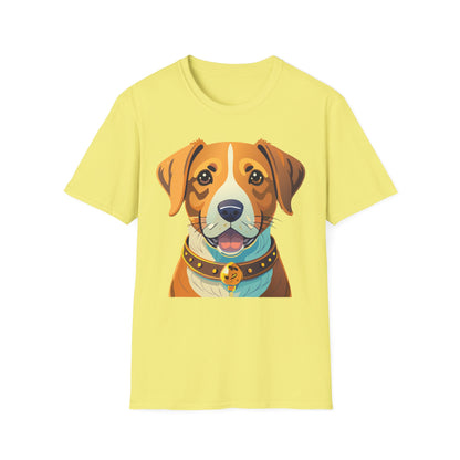 Dog Shirt Unisex Animal Tee Gildan Softstyle 64000 Cotton Tee