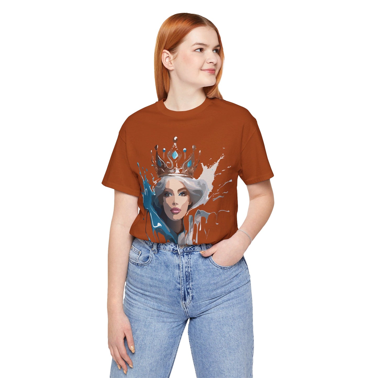 Natural Cotton Tee Shirt - Queen Collection