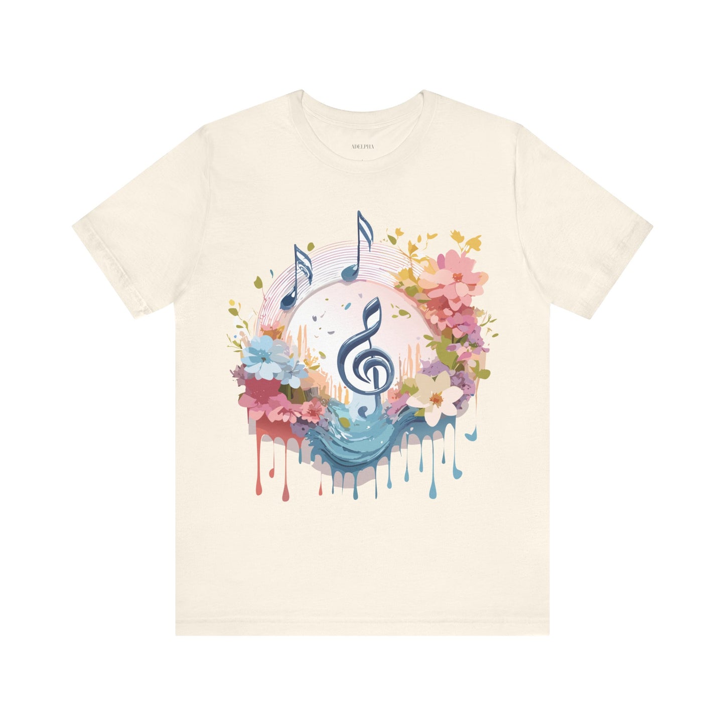 T-shirt en coton naturel - Collection Musique