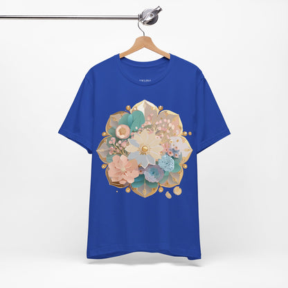 Natural Cotton Tee Shirt - Medallion Collection Printify