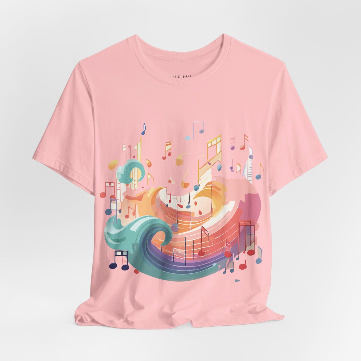 T-shirt en coton naturel - Collection Musique